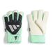 adidas Gants de Gardien Predator Match Fingersave Final Rush - Noir/Vert/Argenté, pointure 7