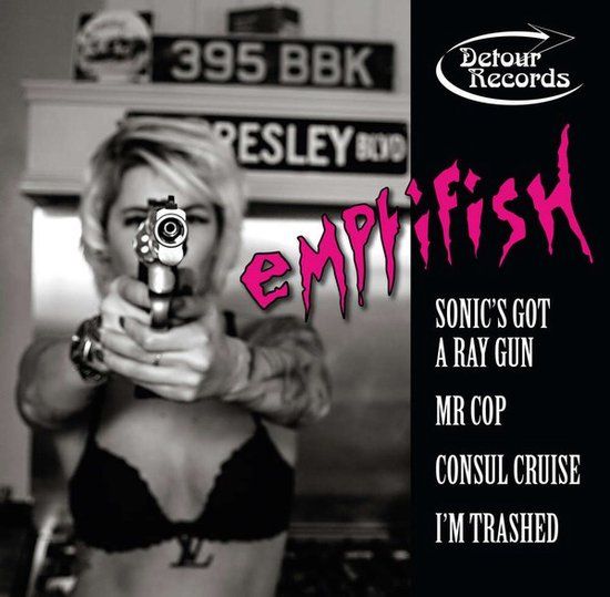 Sonic'S Emptifish - Sonic's Got A Ray Gun E.P (10" LP) (Limited Edition) (Pink Vinyl)