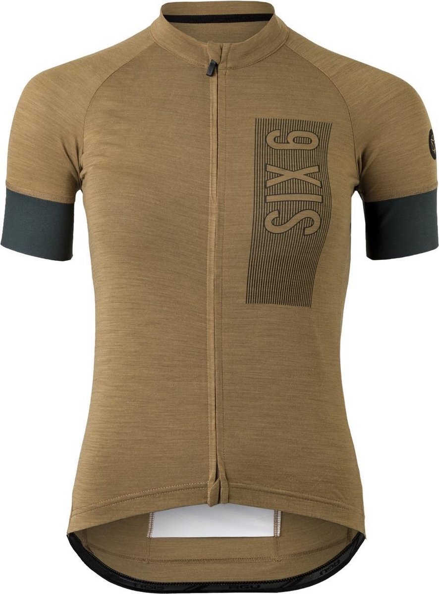 AGU Solid Merino Fietsshirt II Six6 Dames - Bruin - XL