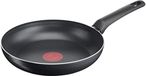 Tefal Simple Cook B55605 Koekenpan - 26 cm - Aluminium - Zwart