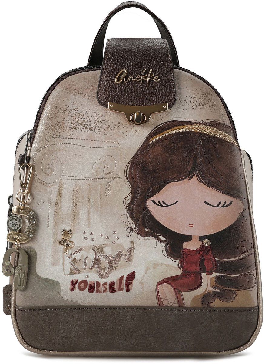 Anekke Muse Anti-Theft Backpack Multicolor