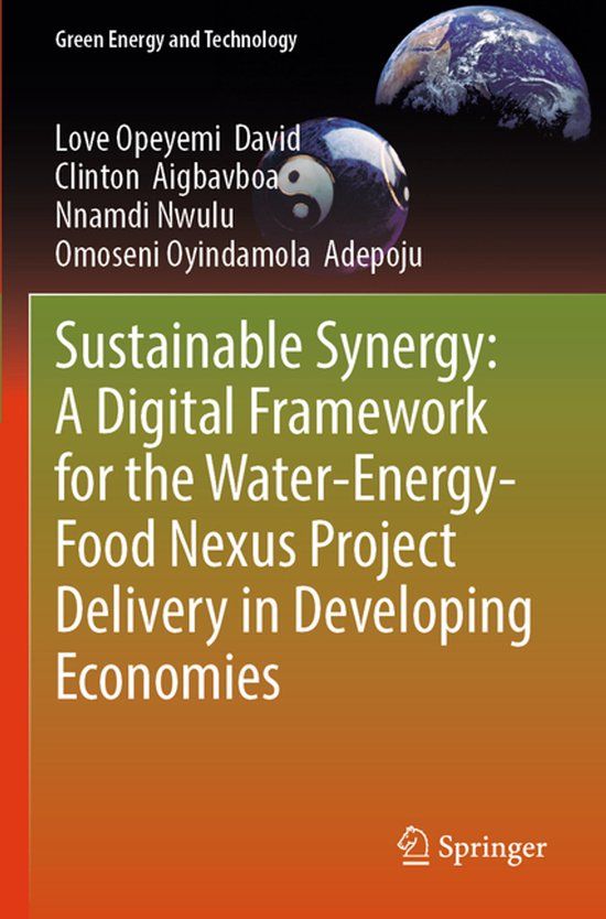 Sustainable Springer Nature Sustainable Synergy: A Digital Framework for the Water-Energy-Food Nexus Project Delivery in Developing Economies