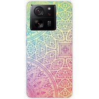 1001 coques Xiaomi Bedrukt siliconen hoesje compatibel met Xiaomi 13T mandala pastel
