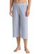 CALIDA Dames Slaapbroek Katoen Maat L Duifblauw/Wit