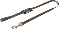 Nobby Classic Hondenlijn - Nylon - Grijs - M-L - Breedte 20 mm - Lengte 120 cm