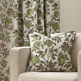 Wylder Granaatappel Bloemen Jacquard Kussenhoes
