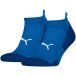 Puma Lot de 2 paires de chaussettes unisexe Bleu 43-46