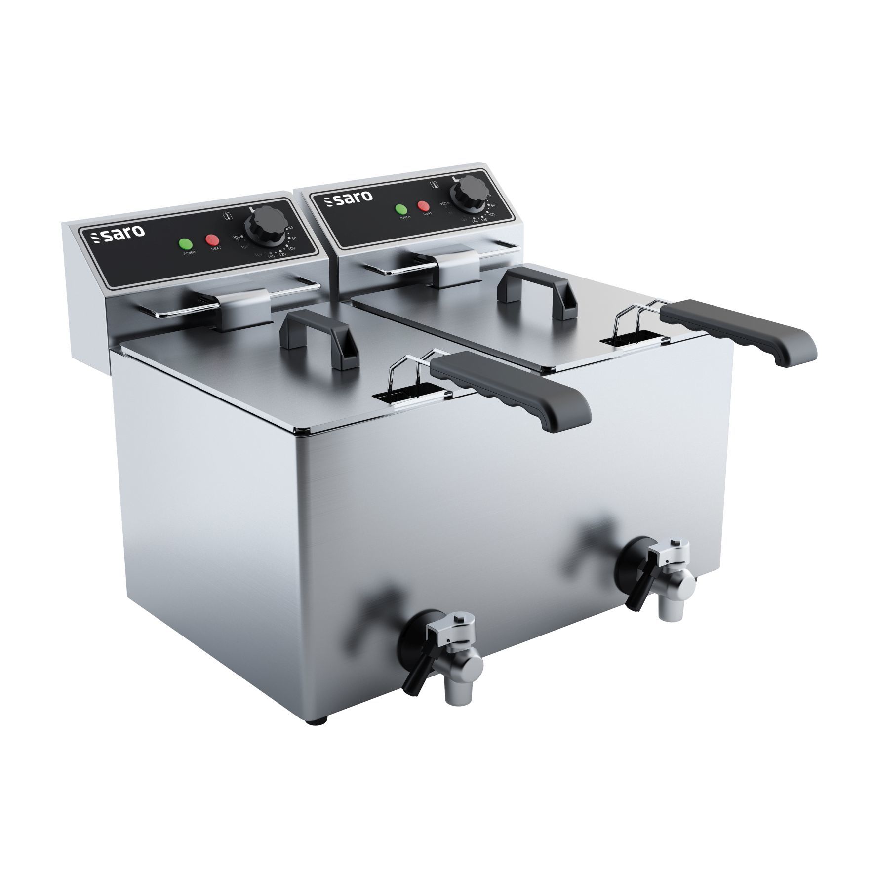Saro EF 88 Enkel - 16L Deep Fryer - 3000W - Stainless Steel