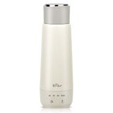 Bear 300 ml 4-temperatuur elektrische waterkoker 3-in-1 reizen elektrische waterkoker dubbellaags 304 roestvrij staal liner draagbare kleine snelle verwarming isolatie cup niet-oplaadbare versie