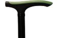 T-Handle Advance wandelstok van aluminium, uittrekbaar, opvouwbaar, groen