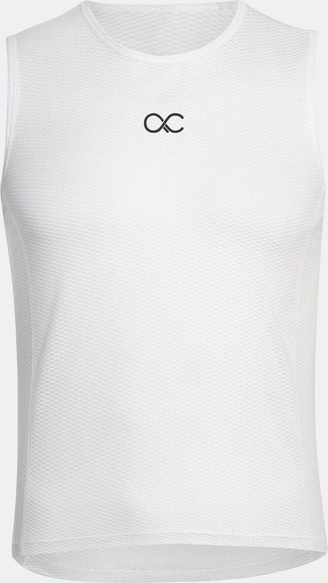 Acelera Base Layer - Short Sleeve Undershirt Summer Cycling Sweatshirt - White - Men - Size XL