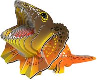 EUGY 3D Puzzel - Hagedis - Wilde Dieren - Duurzaam - Verzamel Ze Allemaal - 6 Jaar