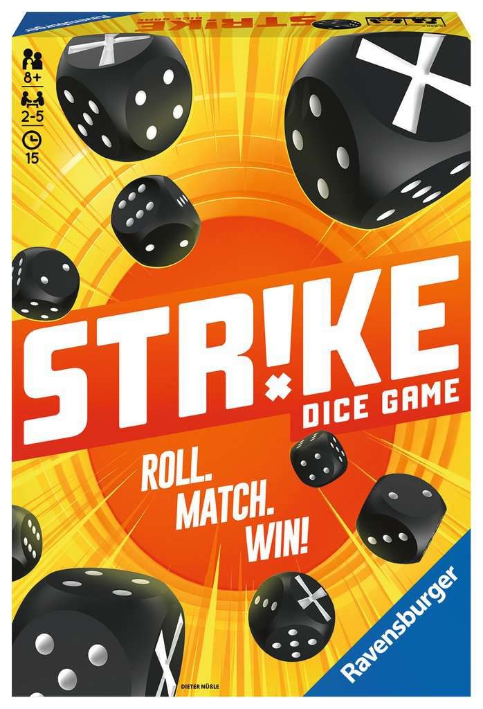 Ravensburger Strike - Dobbelspel - 8+ jaar