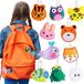 Naaisetje Enfants pour bricolage, jolies poupées d'animaux en feutre à coudre, kit de couture créatif, poupée d'animal en peluche à coudre
