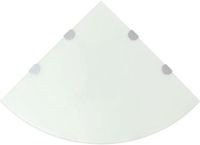 Merkloos / Sans marque Pinnacle Living Hoekschappen - Set van 2 - 45x45 cm - Wit