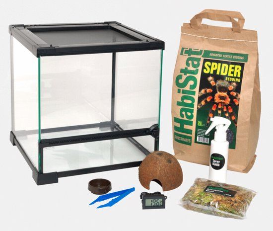 Aquadistri Habistat Spinnen Start Set - Spinnen Terrariumset