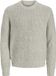 JACK&JONES JORBOWERY KNIT CREW NECK Heren Gebreide Truien Wolwit S
