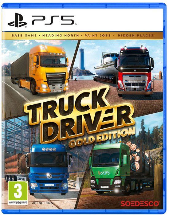 SoeDesco Truck Driver - Gold Edition - PS5