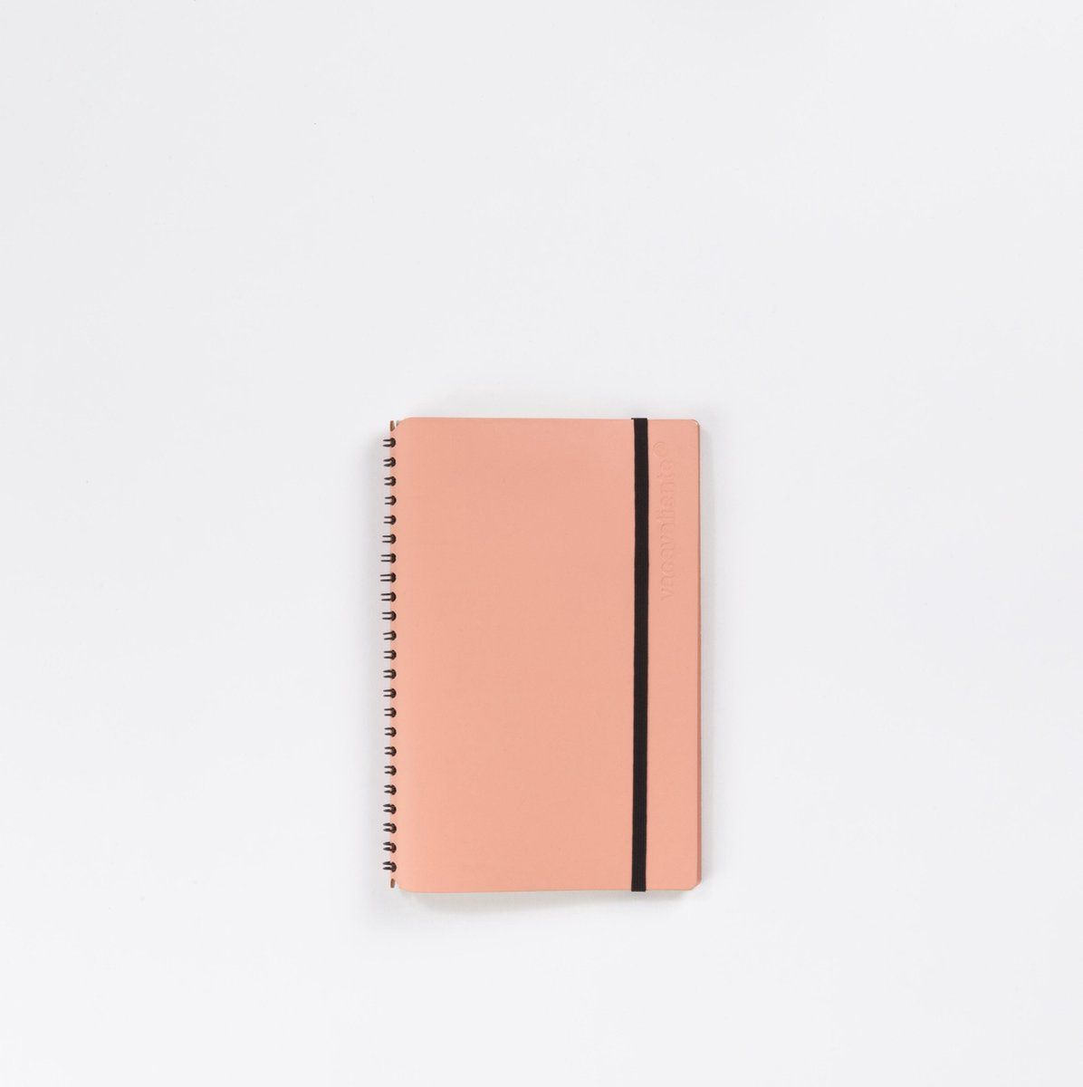 Vacavaliente Work & Planners Notebook Large - Pink - Leather
