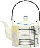 Pomax Mitsuko Theepot - 16.5x12x12 cm - Porselein