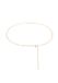 Elli PREMIUM Dames ketting schakel trend in 925 sterling zilver verguld goud 100 cm