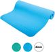 Schildkröt Tapis de yoga fitness, 183 x 61 cm, 4 mm d'épaisseur, sac inclus, bleu clair