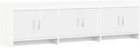 vidaXL TV-kast 168 x 33 x 47 cm Wit Bewerkt hout