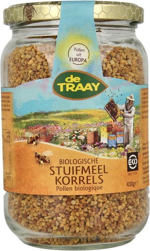 De Traay Stuifmeelkorrels Biologisch 430g