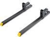 Vevor 2x Palletvorken Koppelbaar 1090x70x230mm Vorkenbord 907kg Laadvermogen Vorken 109cm Totale Lengte met 76,2cm Vorkblad Vorkheftruck Vorkheftrucktanden Voorlader Palletframe