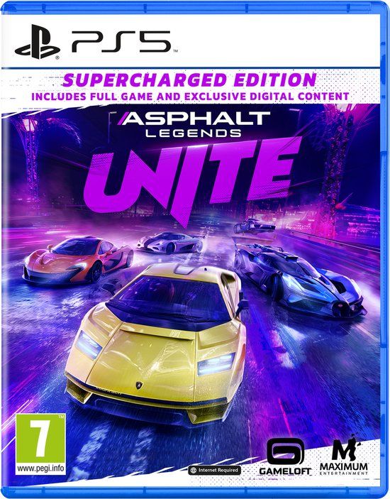 Asphalt Legends UNITE: Supercharged Edition - PS5 - Special Edition - Blu-ray