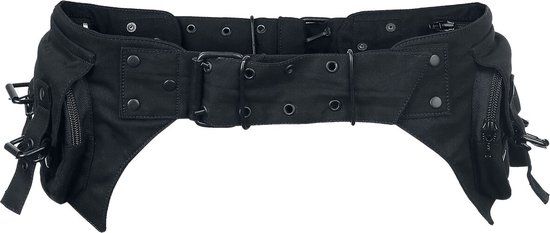 Gothicana Zwarte riemtas - Unisex - Standard