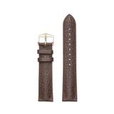 Hirsch Horlogeband Camelgrain Bruin - Leer - 20mm