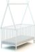 WEBABY Babybedje Tipi 70 x 140 cm Wit
