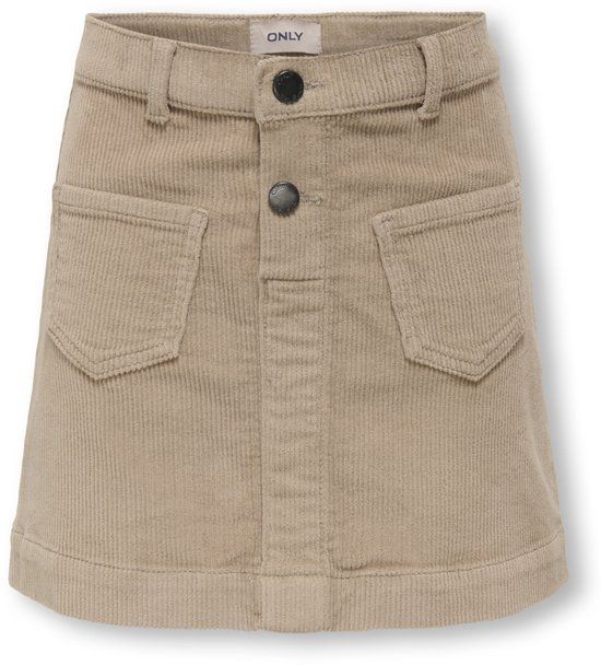 ONLY - Meisjes rok - Maat 140 - Bruin