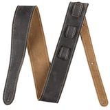 Fender Road Worn Leather Guitar Strap Grey