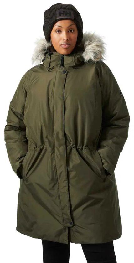 Helly Hansen Senja Plus Parka Utility Green 2XL Dames