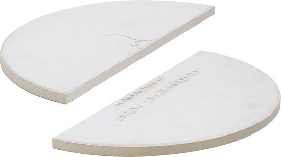 Kamado Joe Ceramic Halved Heat Deflectors - Set van 2