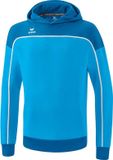 Erima Sweatshirt à capuche Homme - Blanc / Curaçao | Taille : 3XL