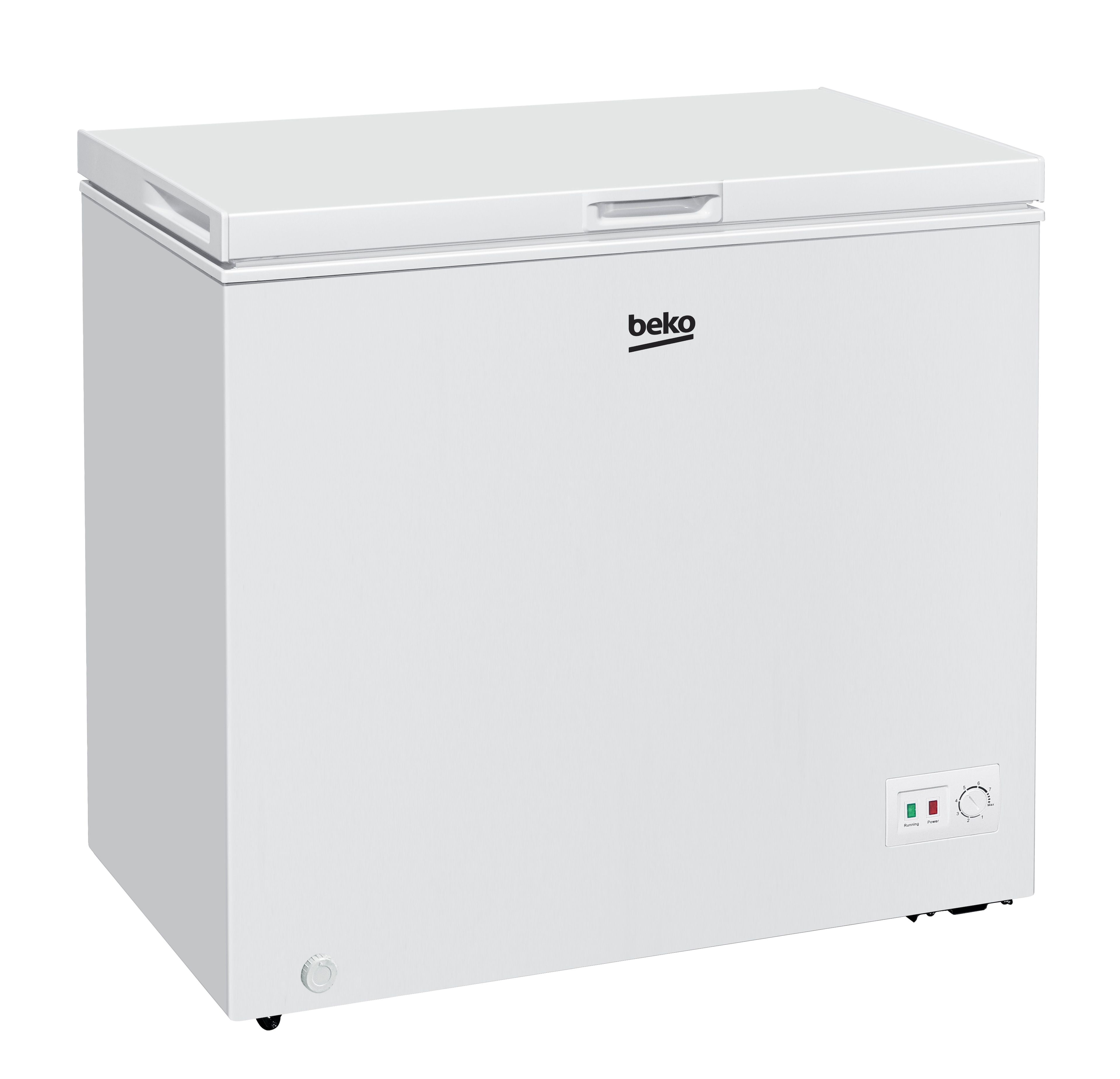 Beko CF200EWN Diepvrieskist - 198L - Wit - Vrijstaand