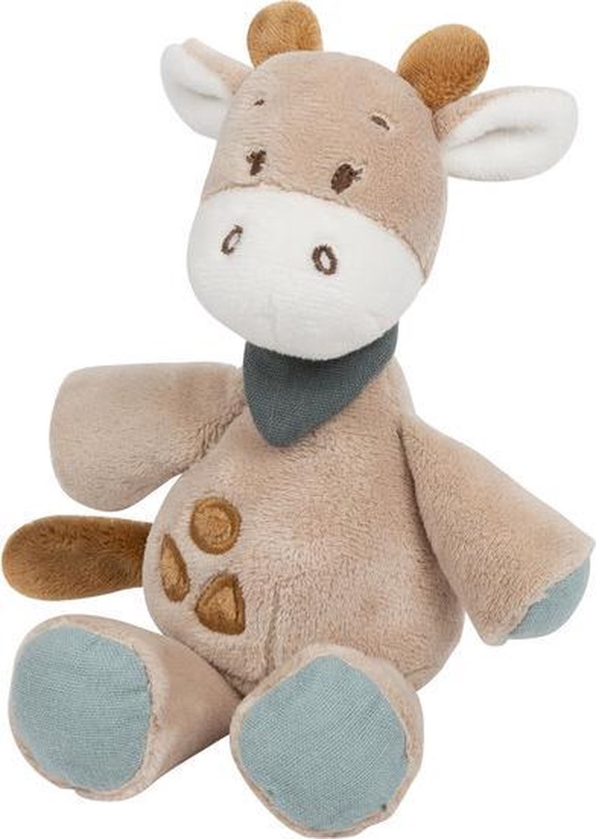 Nattou Giraf Luna - Mini Knuffel - 20 cm - Groen/Beige