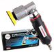 Ponceuse excentrique pneumatique, disque de 50 mm avec fixation velcro, pour bois et métal