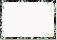 Sigel bureau onderlegger A3 - Jolie - Glamorous Leaves - 30 vel - ongedateerd - SI-JS103