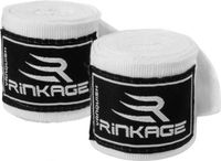 Rinkage Vanquish Handwraps - 450 cm - Wit