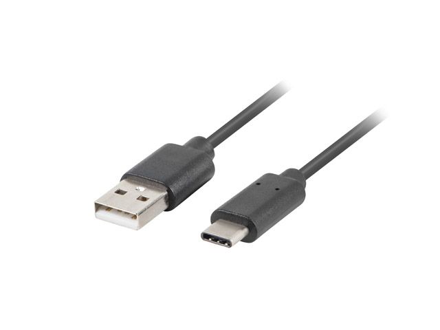 Lanberg CA-USBO-31CU-0018-BK - USB-kabel - 1,8 m - Zwart