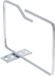 InLine Kabeloog met schroefgaten | 140 x 100 mm | zilver