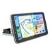 Junsun 2+32G, 10-inch Android 15, 360° draaibaar scherm, Carplay, DAB+, 1DIN autoradio, GPS-navigatie, Wi-Fi, Bluetooth, USB, FM