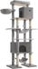 Feandrea Poteau griffoir XXL, 201 cm haut, gris clair