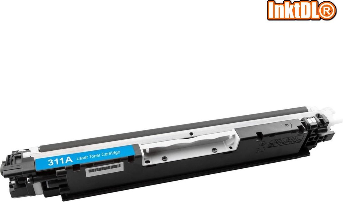InktDL XL Laser toner cartridge voor HP (126A) CE-311A | Geschikt voor HP Color Laserjet Pro CP1020, CP1021, CP1022, CP1023, CP1025, CP1026NW, CP1027NW, CP1028NW, CP1025, TopShot M275, M175A, M175NW