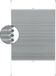 Bolt Edge plissé – Gris – 65x130 cm – Voile – Sans perçage