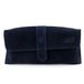 Bear Design Weta Suede Leren Brillenkoker - Blauw